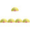 5Pcs Multi Color Foldable Hand Fans Chinese Style Dance Accessories 5