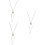 3Pcs Mini Glass Bottle Necklaces Silver Tiny Jars for Decoration 9