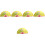 5Pcs Multi Color Foldable Hand Fans Chinese Style Dance Accessories 4