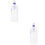 2Pcs Foldable Water Filter Bottles for Camping Transparent Outdoor Use 6