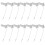 80Pcs Reusable Security Clothing Tags Hard ABS Alloy Magnetic Lock 1