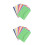 280Pcs Mini Envelopes Assorted Candy Colors for Stationery 5