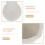 1Set White Ceramic Grinding Bowl with Pestle for Tablets and Herbs 7