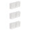 3Pcs White Mini Building Models Plastic for DIY Sand Table Decor 10