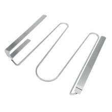 3Pcs Silver Wine Glass Rack Holder Space-Saving Kitchen Cup Storage