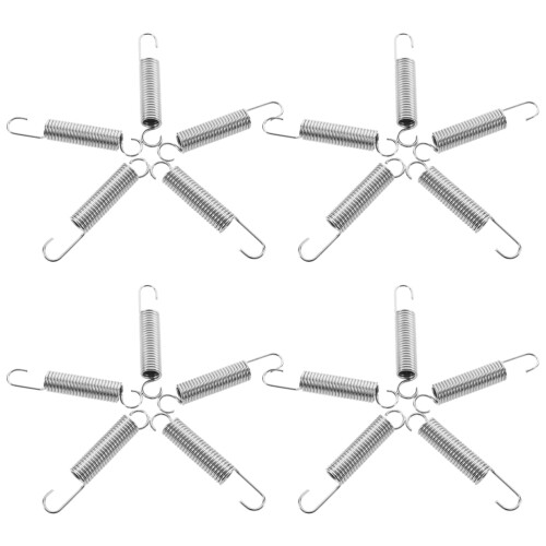 32Pcs Stainless Steel Replacement Springs for Pruning Shears Silver