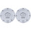 2St Vergrendelbare Motor Tankdop Aluminium Set 3