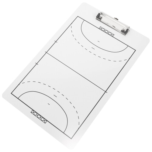 2St Handbal Match Coaching Board Wit PVC Voor Coaching En Training 1