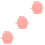 3Pcs Kids Tableware Suction Cup Mat Pink Silicone Non-Slip Mat 5