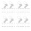 80Pcs Reusable Security Clothing Tags Hard ABS Alloy Magnetic Lock 5