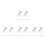 80Pcs Reusable Security Clothing Tags Hard ABS Alloy Magnetic Lock 10