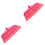 2Pcs Multi-Color Plastic Broom Heads Durable Floor Sweeper Replacement 3
