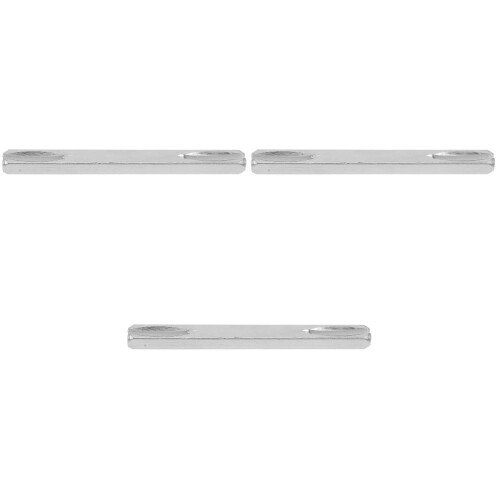 3Pcs Silver Steel Split Spindle Rod for Door Lock Handle Accessories 2