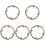 5Pcs Light Yellow Chainring Guards Durable Bike Chain Protectors 4
