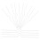 200Pcs Double Wire White Iron Hooks for Calendars and Binder Hanging 3