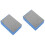 2Pcs Durable Diamond Sanding Pad for Tile Stone Glass Polishing Tool 5