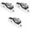 3Pcs White Electric Sharpener Plastic Kitchen Cutter Sharpening Tool 5