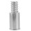 10Pcs Threaded Handle Tips Silver Aluminum for Mop and Broom Poles 1