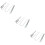 3Pcs Silver Wine Glass Rack Holder Space-Saving Kitchen Cup Storage 8