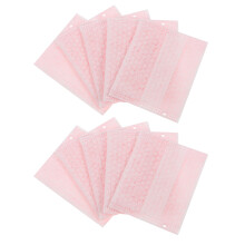 20Pcs Pink Facial Makeup Remover Pads Soft Exfoliating Pads for Women