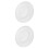 2St Witte PU Decoratieve Plafondplaat, Perfect Voor Moderne 7