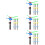 36Pcs Outdoor Flying Helicopter Toys Plastic Pull String Launcher Toys 4