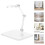 6Pcs Lightweight Adjustable Figure Display Stands with Stable Base 10