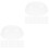 200Pcs Clear Plastic Hat Holders for Cap Storage and Shape Protection 4