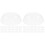 200Pcs Clear Plastic Hat Holders for Cap Storage and Shape Protection 3