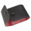 5Pcs Magnetic Buckle Rangefinder Protection Bag Grey PU Storage Case 3