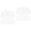 200Pcs Clear Plastic Hat Holders for Cap Storage and Shape Protection 5
