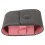 5Pcs Magnetic Buckle Rangefinder Protection Bag Grey PU Storage Case 7