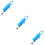 3Pcs Blue Plastic Workbench Drill Clamp Portable Drill Holder 8
