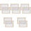 10Pcs Educational DIY Paper Craft Frame Wooden Mesh Screen Assorted 4