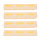 8Pcs Beige Domino Clip for Train Toy Durable Plastic Storage Use 1