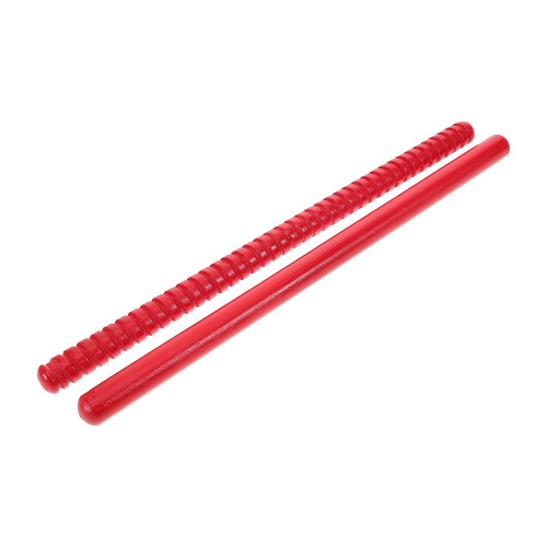 8Pcs Wooden Percussion Sticks Dark Red Safe Rhythm Musical Tools 2
