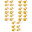 30Pcs Copper Earring Lifters Adjustable Golden Backs for Heavy Studs 9