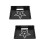 2Pcs Aluminum Wall Mount Projector Shelf Router Holder Black Strong 8