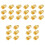 30Pcs Copper Earring Lifters Adjustable Golden Backs for Heavy Studs 5