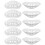 200Pcs Hard Hat Chin Protector Pads White Plastic Safety Liners 2