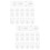 24Pcs Transparent Small Box Hasp Latch Plastic Jewelry Box Locks 7