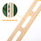 8Pcs Beige Domino Clip for Train Toy Durable Plastic Storage Use 3