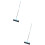 2Pcs Convenient Squeegee Broom Sweeper for Bathroom Kitchen Balcony 8