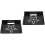 2Pcs Aluminum Wall Mount Projector Shelf Router Holder Black Strong 5