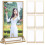 18Pcs Premium Clear Acrylic Sign Holders Display Stands 1