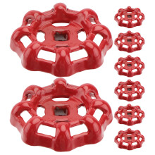 16Pcs Red Cast Metal Valve Wheel Handle for Shower and Hose Bib Valve