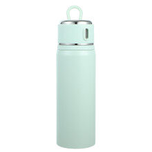 5Pcs Stainless Steel Vacuum Flasks Green Lightweight Insulated Bottles