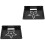 2Pcs Aluminum Wall Mount Projector Shelf Router Holder Black Strong 4
