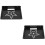 2Pcs Aluminum Wall Mount Projector Shelf Router Holder Black Strong 7
