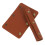 6Pcs PU Suitcase Handle Wraps Light Brown Luggage Grip Covers 10